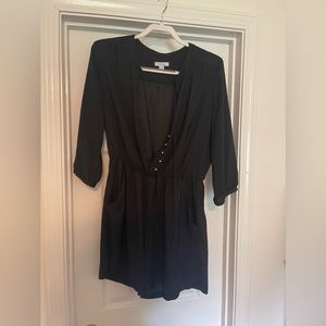New York & Company Black Romper